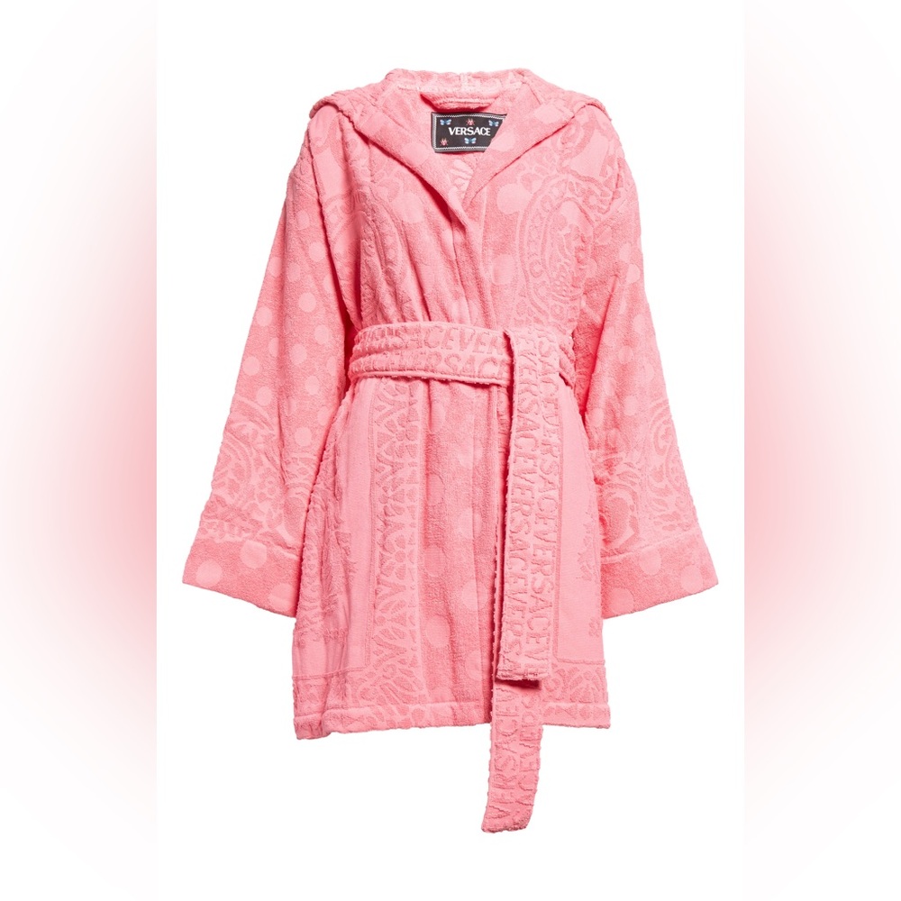 Versace X Dua Lipa Barocco Short Robe!
